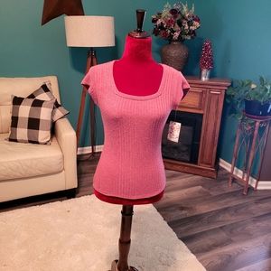 NWT-Pink Republic Ribbed T-shirt Size-XS